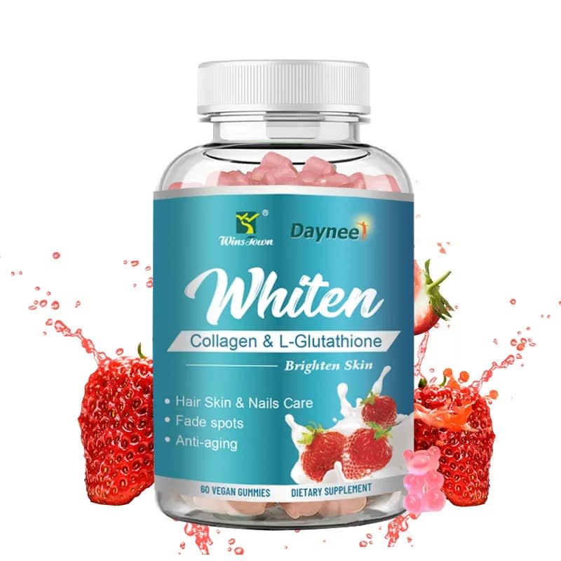 Daynee Glutathiones Collagen Whitening Gummi acne freckle smooth skin hair healthcare supplements Whiten Gummies