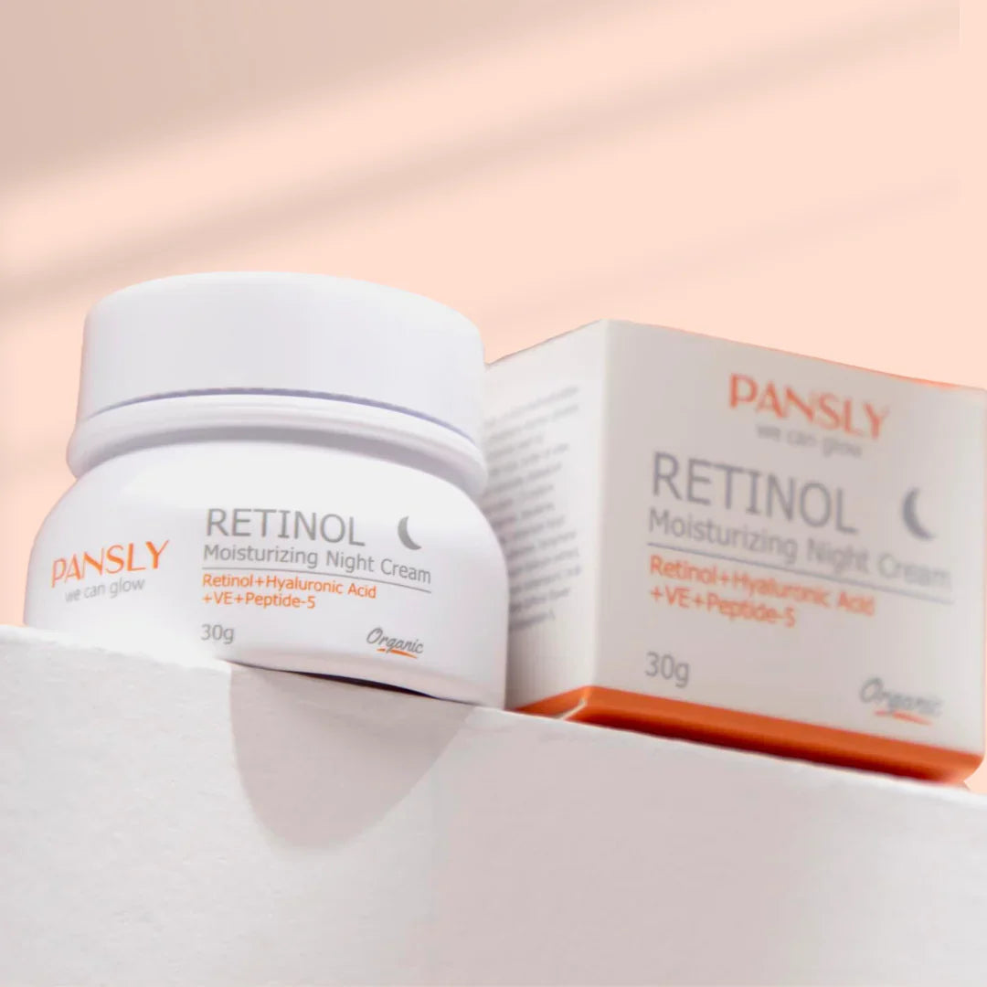 Pansly Retinol Moisturizing Night Cream with hyaluronic Acid-30g