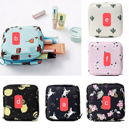 Sanitary Pad Pouch Bag Coin Purse & Tampon Holder