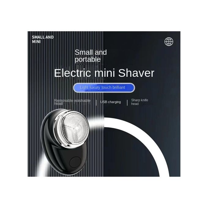 New Portable Mini Rechargeable Electric Shaver