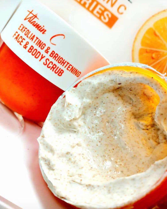 DR. RASHEL Vitamin C Exfoliating & Brightening Face & Body Scrub