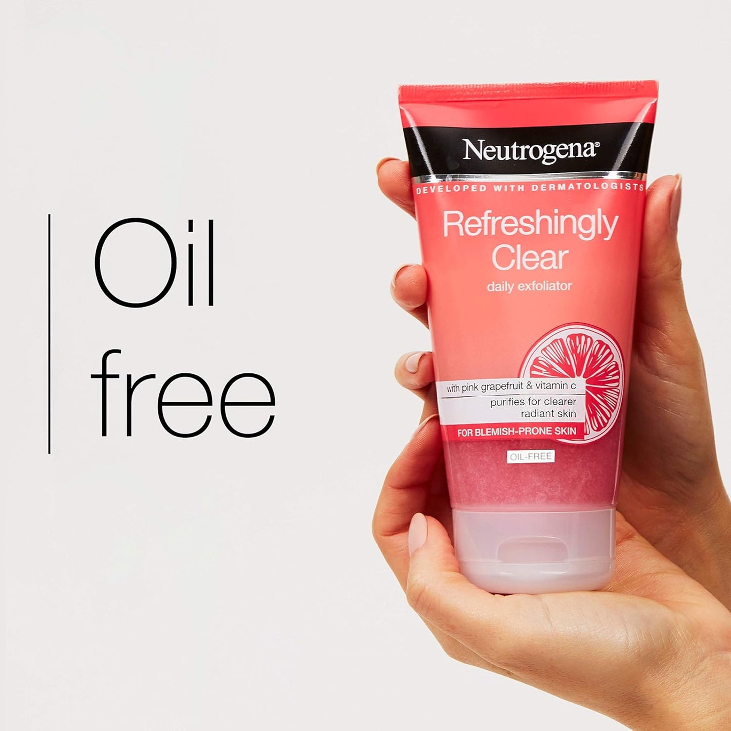 Neutrogena Refreshingly Clear Daily Exfoliator Pink Grapefruit & Vitamin