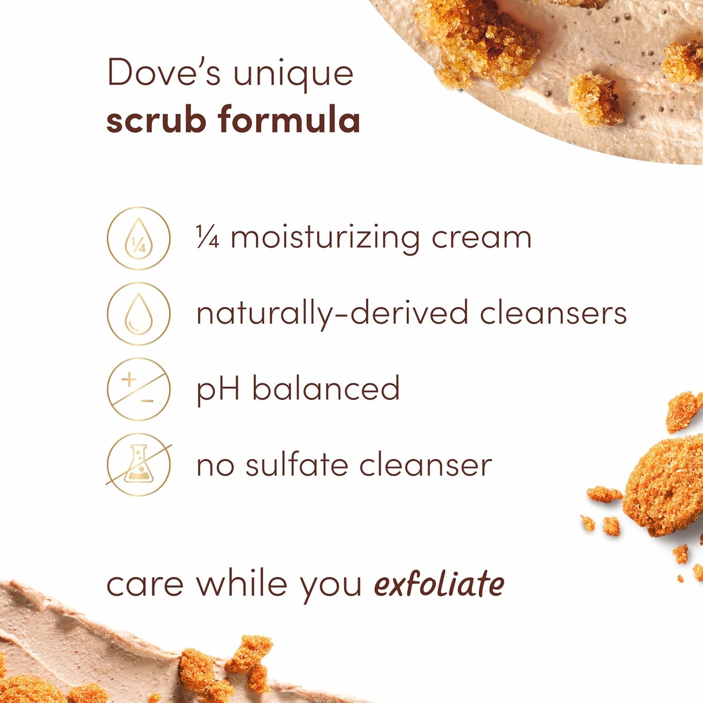 Dove Scrub Brown Sugar & Coconut Butter