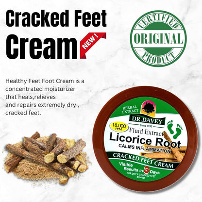 Dr. Davey Licorice Root Feet Repair Cream