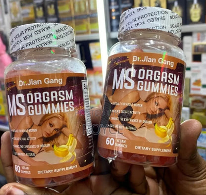 🔥 LIMITED DEAL — Dr Jian Gang Ms Orgasm Gummies | Natural Arousal + Sensitivity + Intimate Wellness | KSh 2,750