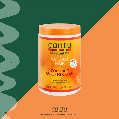 Cantu Shea Butter For Natural Hair Coconut Curling Cream - 709gm