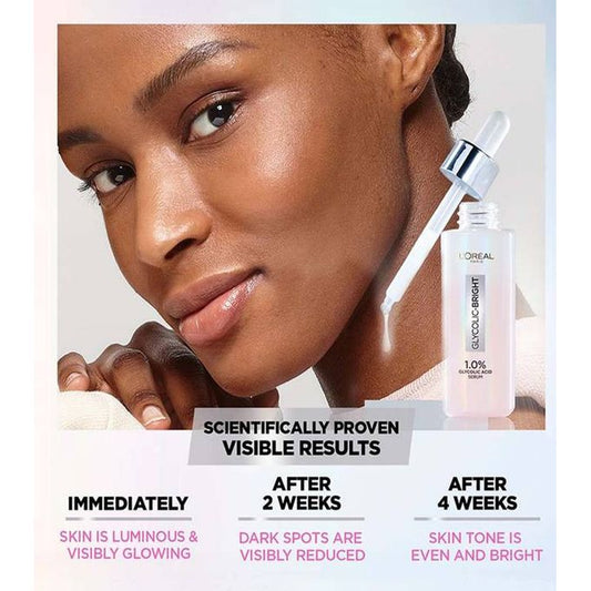 L'Oréal Glycolic Bright Instant Glowing Serum - 30ml