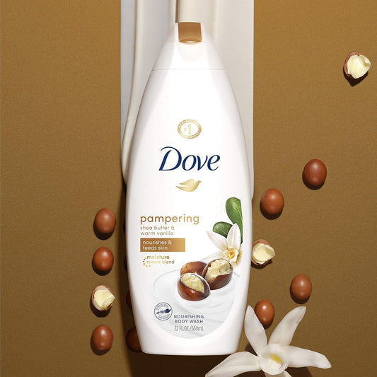 Dove Pampering Shea Butter & Warm Vanilla Body Wash -500ML