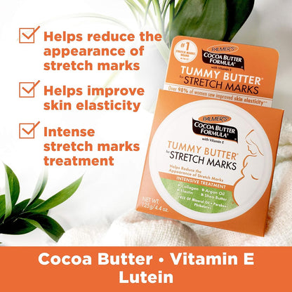 Palmer's Cocoa Butter Tummy Butter For Pregnancy Stretch Marks- 125g.