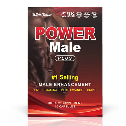🔥 LIMITED DEAL — Winstown Power Male Plus 10 Capsules | Boosts Stamina + Enhances Performance + Increases Energy | KSh 2,500