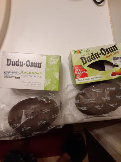 🔥 ORDER 1, WE SEND 2 — Dudu-Osun African Black Soap 150g | 100% Natural | Eczema + Acne + Dark Spots + Deep Cleanse | KSh 1,500