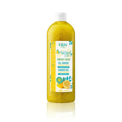 Fair & White Douche Exfoliating Exfoliant Lemon Shower Gel