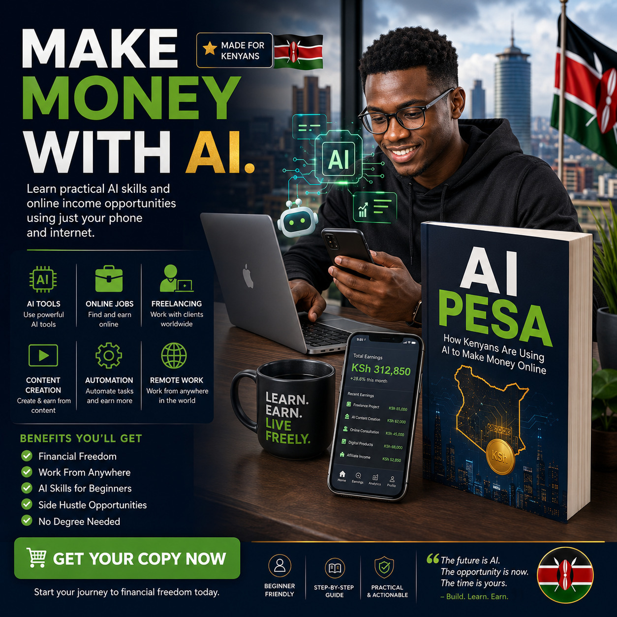 Ai Pesa - Make money Using Ai , Learn How