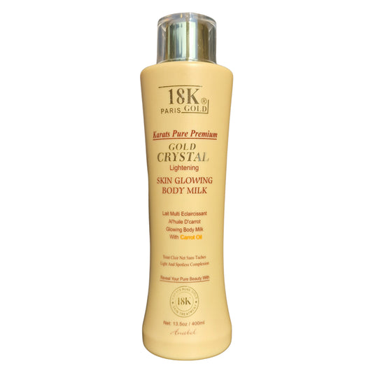 18K Paris Gold Lighten Skin Glowing Body Milk