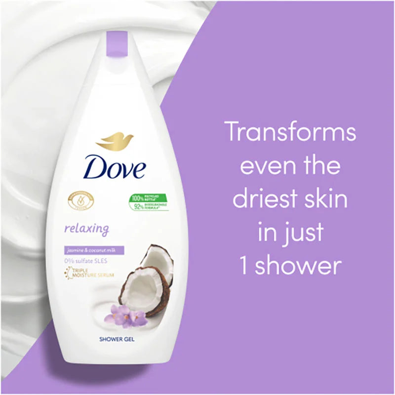 Dove Relaxing Body Wash - (225ml)