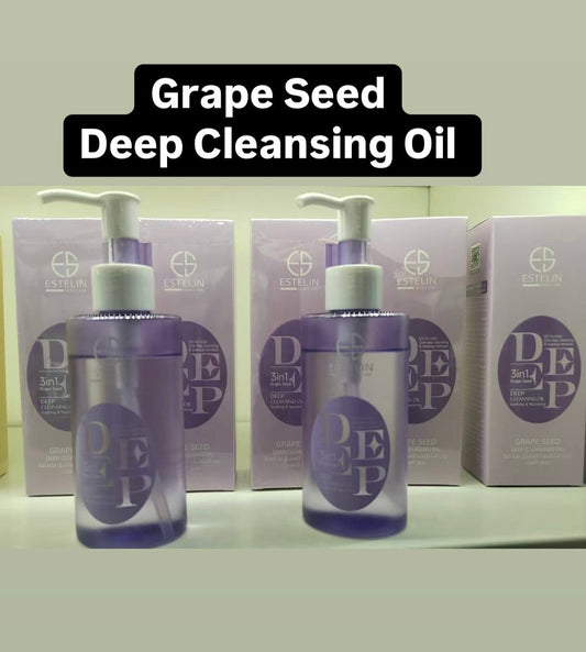 ESTELIN Grape Seed Deep Cleansing Oil (Es) (130ml)