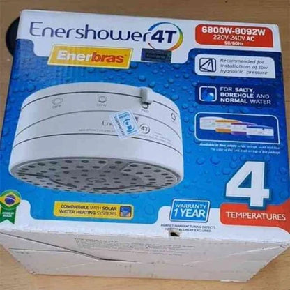 Enerbras Enershower 4T Instant Shower Water Heater – For Salty & Normal Water