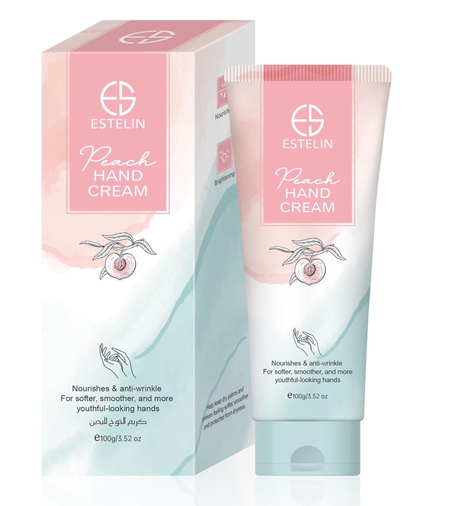 ESTELIN Peach Hand Cream(ES) (100g)