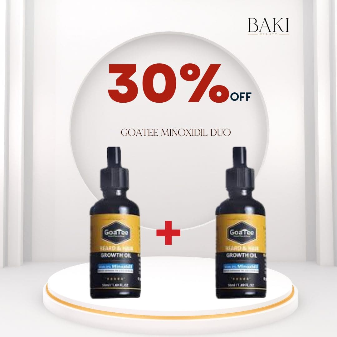 Goatee Beard & Hair Minoxidil oil 50ml Duo