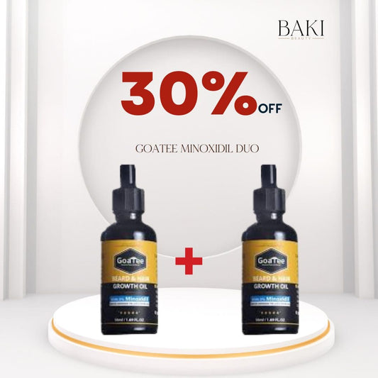 Goatee Beard & Hair Minoxidil oil 50ml Duo