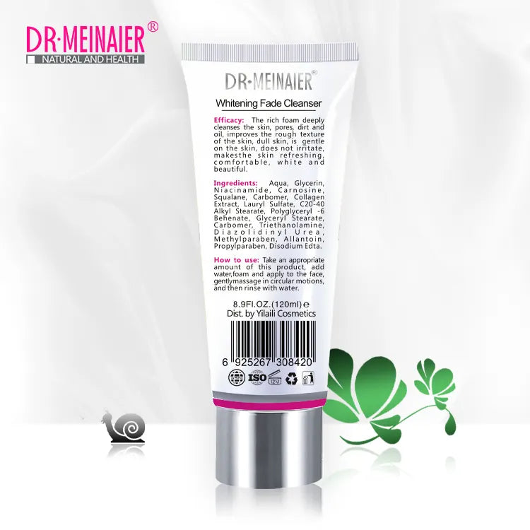 Dr. Meinaier Snail Whitening Fade Spots Facial Cleanser