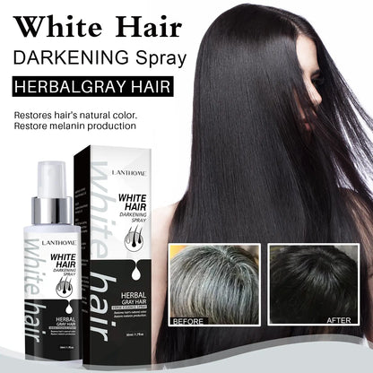 🔥 SALE — LANTHOME White Hair Darkening Spray | Cover Gray Hair Instantly | Men & Women | KSh 2,200