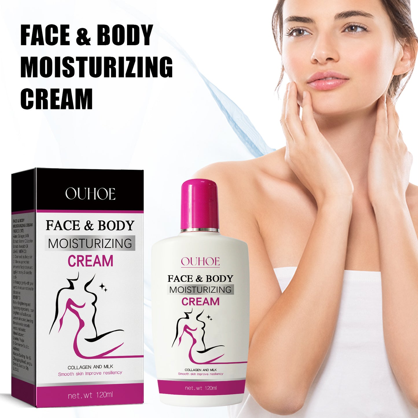 OUHOE Face & Body Moisturizing Cream