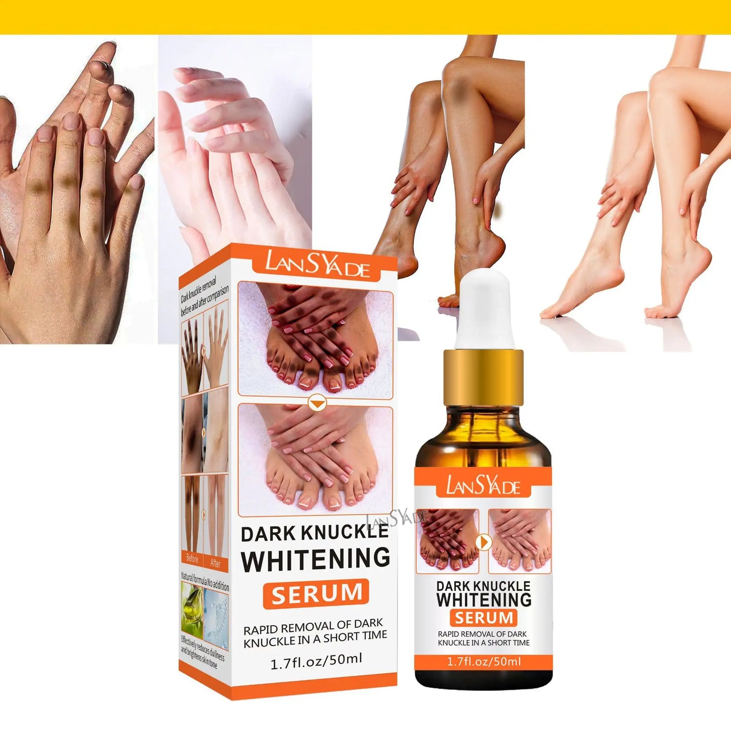 LansYade Dark Knuckle Whitening Serum (50ml)