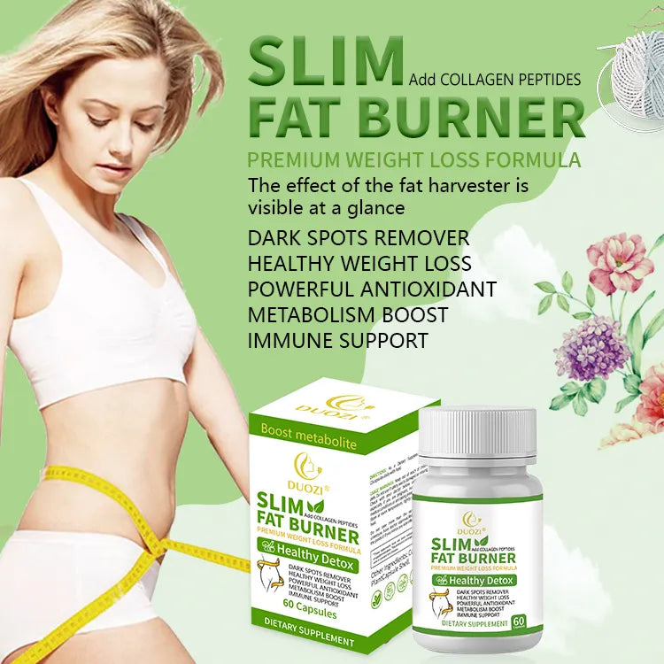 Duozi Healthy Detox Slim Fat Burner Slimming Capsule