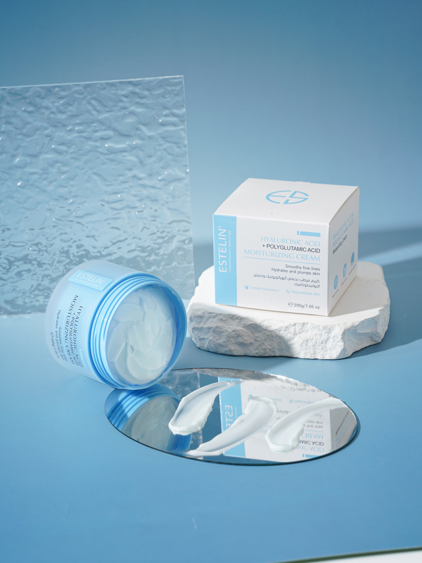 ESTELIN Hyaluronic Acid + Polyglutamic Acid Moisturizing Cream