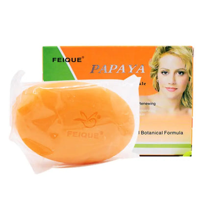 Feique Papaya Whitening Anti-Freckle Soap