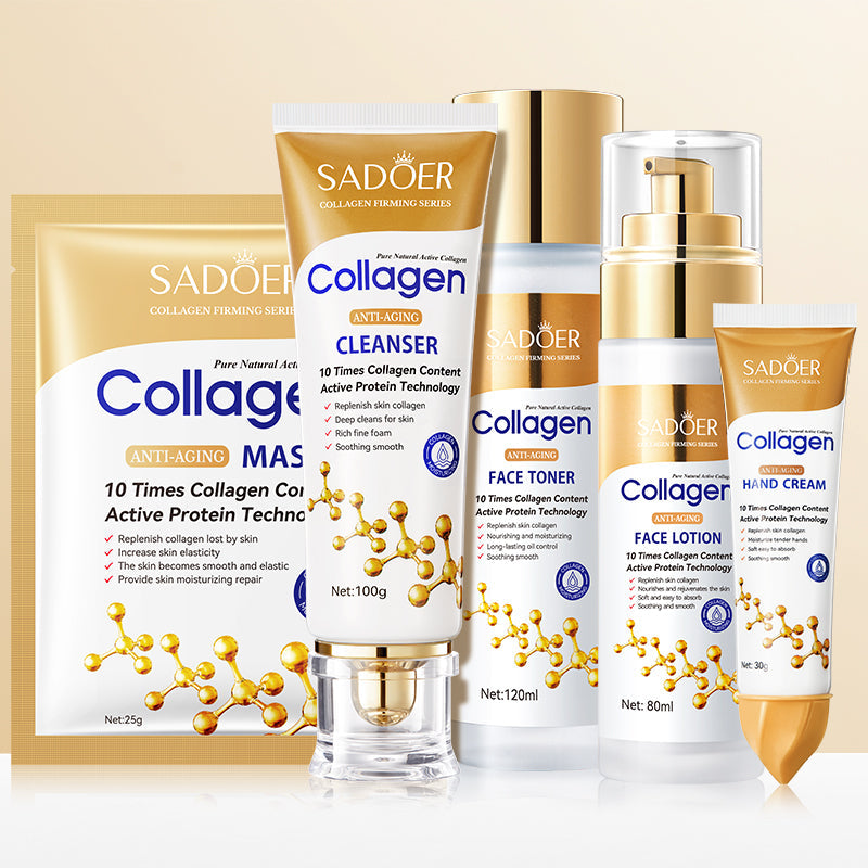 🔥 LIMITED DEAL — SADOER Collagen Skincare Set | Firms + Reduces Wrinkles + Deeply Hydrates | KSh 4,000