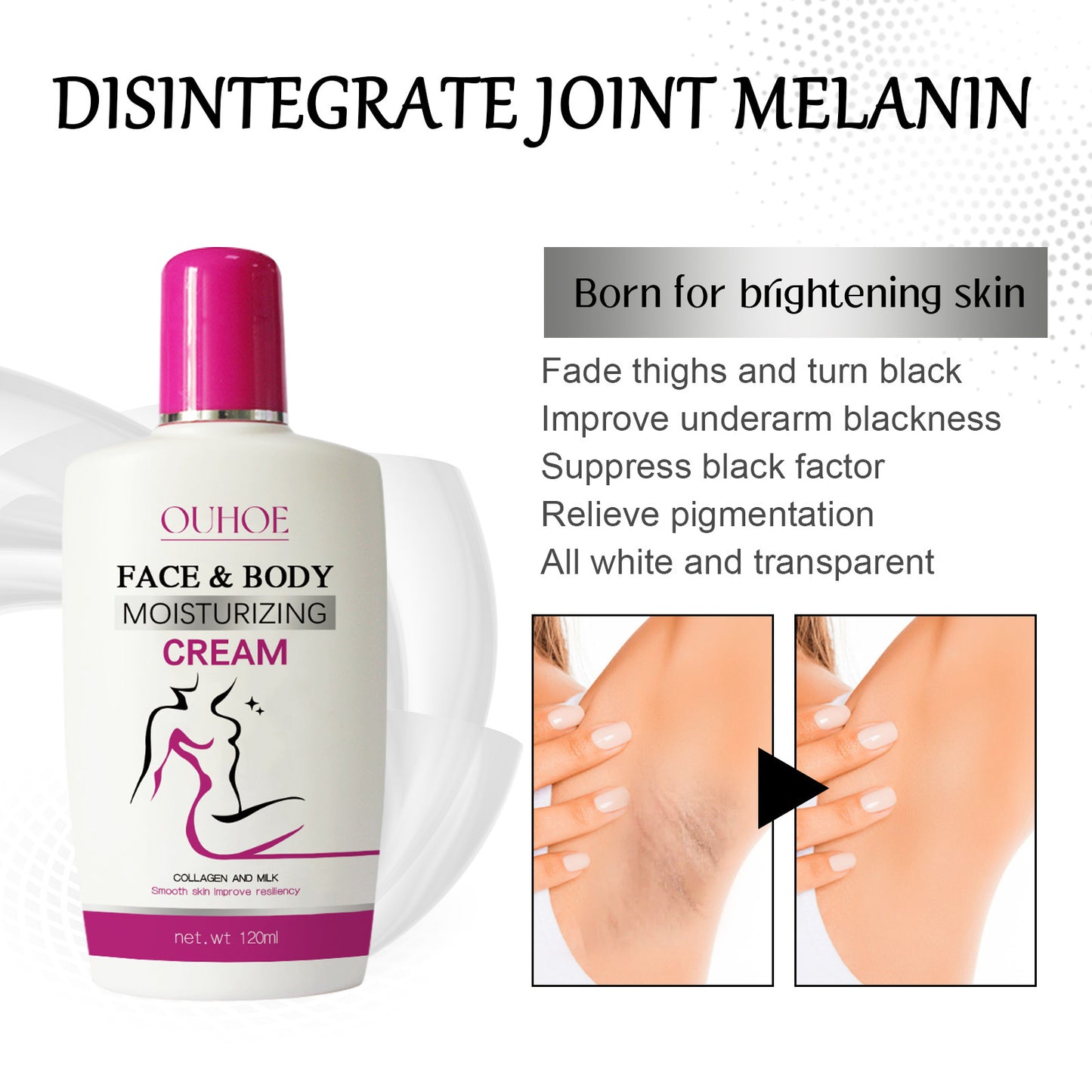 OUHOE Face & Body Moisturizing Cream