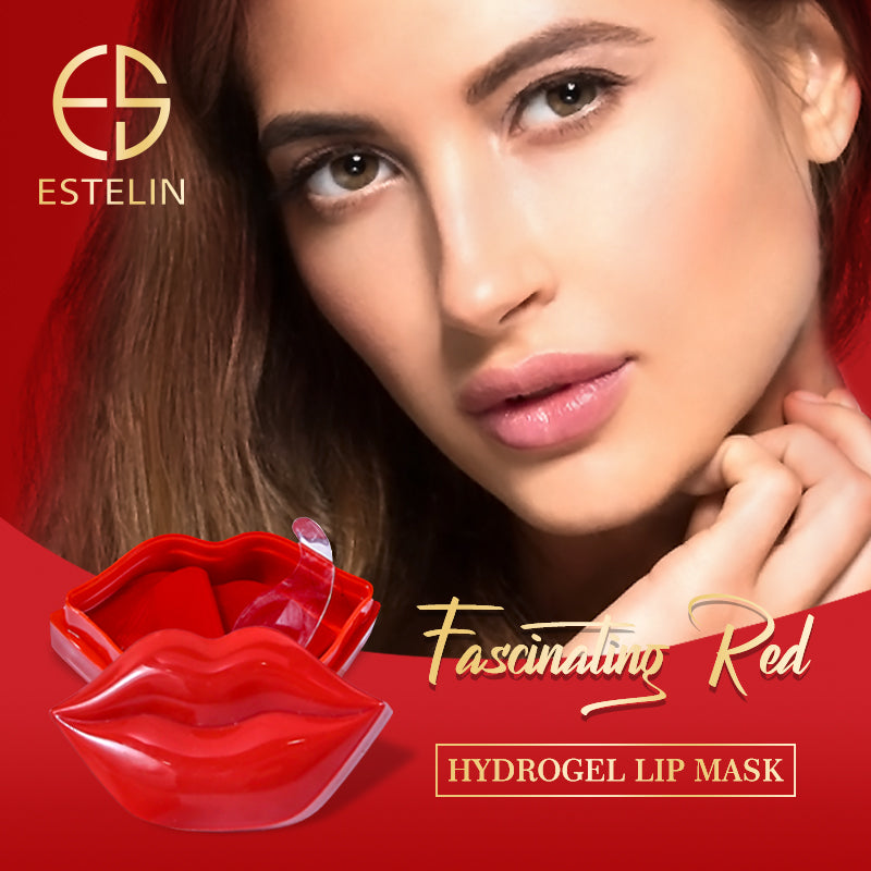 ESTELIN Fascinating Red Hydrogel Lip Mask