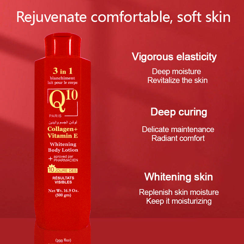 Paris Q10 3 in 1 Whitening Body Lotion