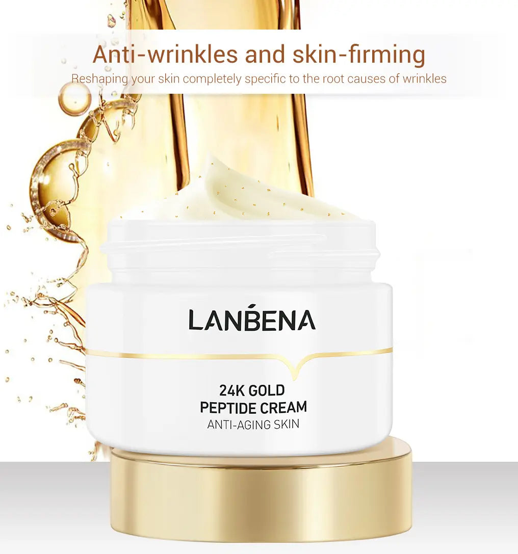 LANBENA 24k Gold Peptide Anti-Aging Skin Cream,50g