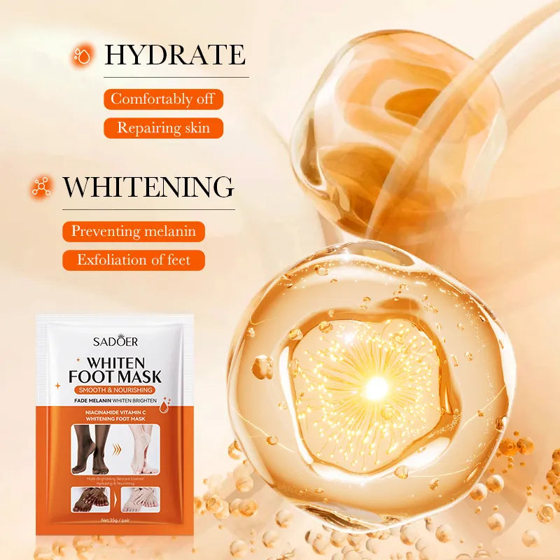 Sadoer Vitamin C & Niacinamide Whiten Foot Mask