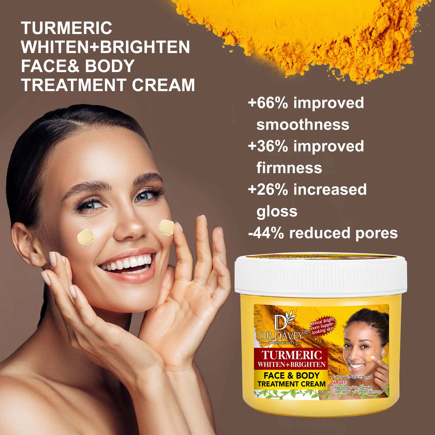 Dr. Davey Turmeric Face & Body Treatment Cream