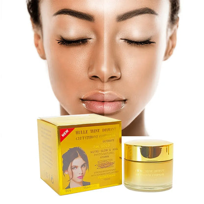 24K GOLD NUTRI-GLOW & AHA FACIAL CREAM