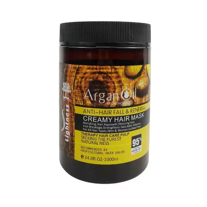 Argan Anti-Hair Fall Oil and Renewal Creamy Hair Mask