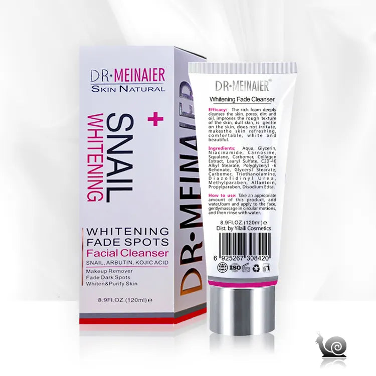 Dr. Meinaier Snail Whitening Fade Spots Facial Cleanser