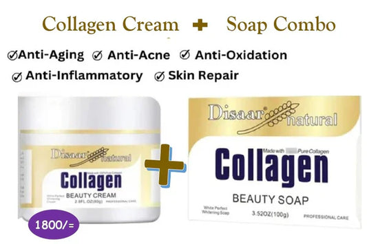 DISAAR ANTI-AGING, ANTI-ACNE ,BRIGHTENING COLLAGEN COMBO