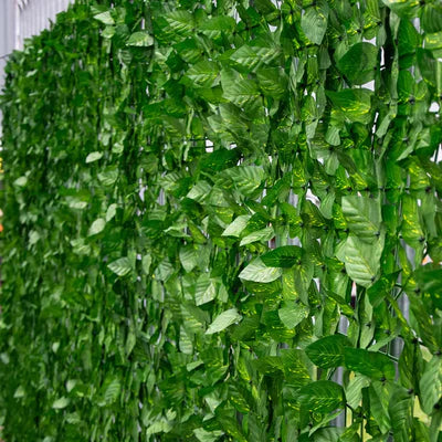 Realistic Artificial Leaf Privacy Fence