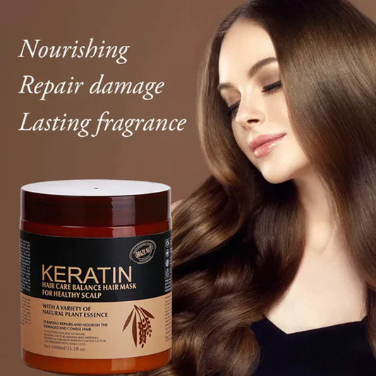 Keratin Hair Care Balance Hair Mask For Healthy Scalp