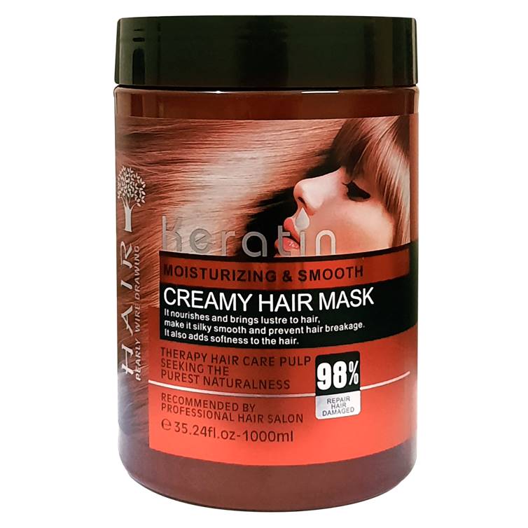 Keratin Moisturizing & Smooth Creamy Hair Mask