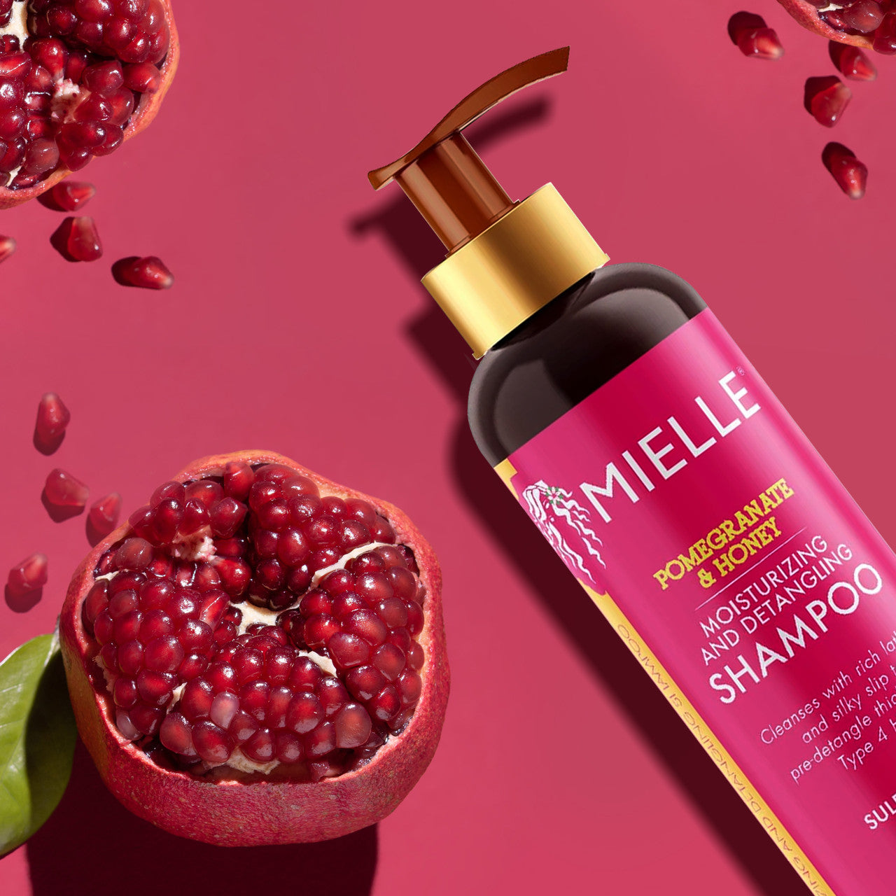 Mielle Pomegranate & Honey Moisturizing and Detangling Shampoo