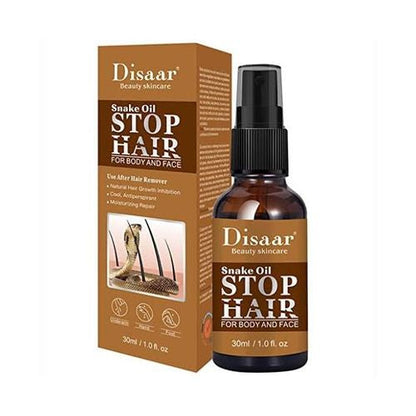 Disaar Hair Growth Inhibitor Snake Oil Stop Hair For Body Face Legs