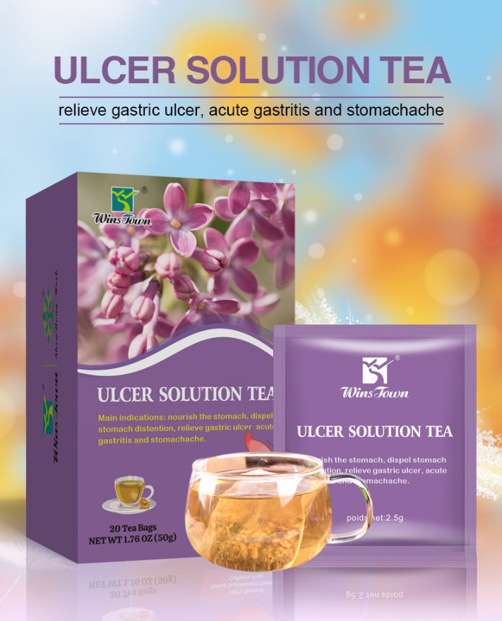 WINS TOWN Ulcer Solution Tea | Gastric Ulcer Treatment Tea