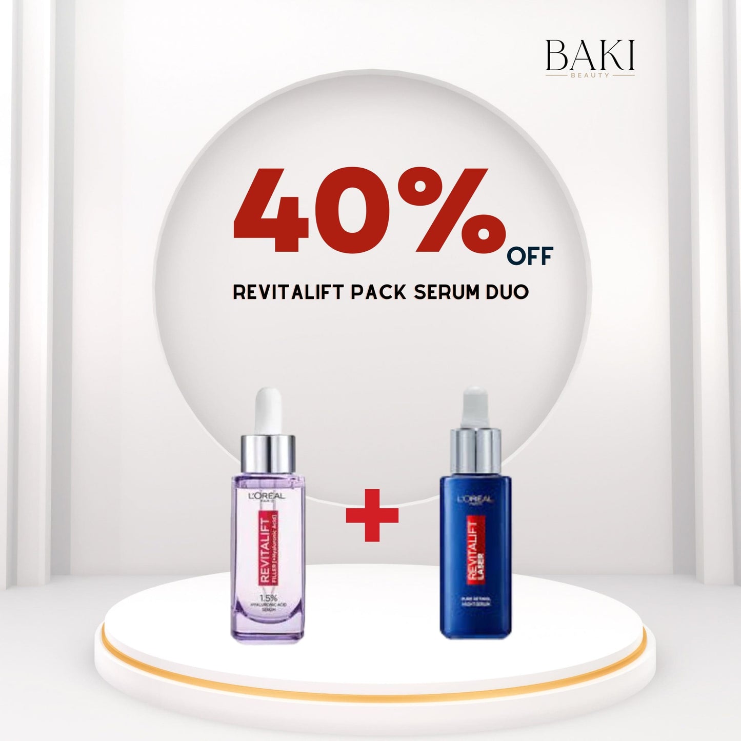 L’Oréal Paris Duo Serum Revitalift Pack