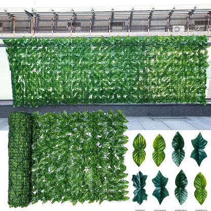 Realistic Artificial Leaf Privacy Fence